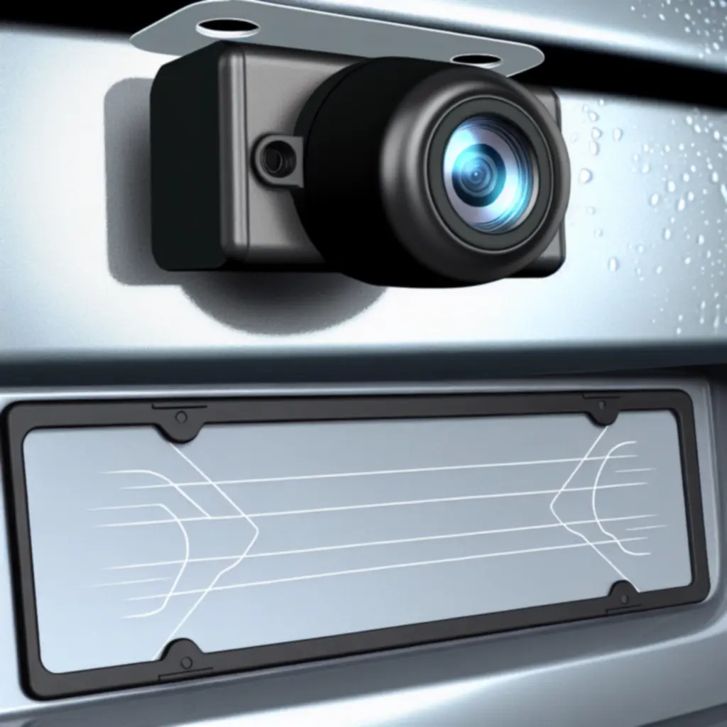 Kamera cofania HD z liniami pomocniczymi