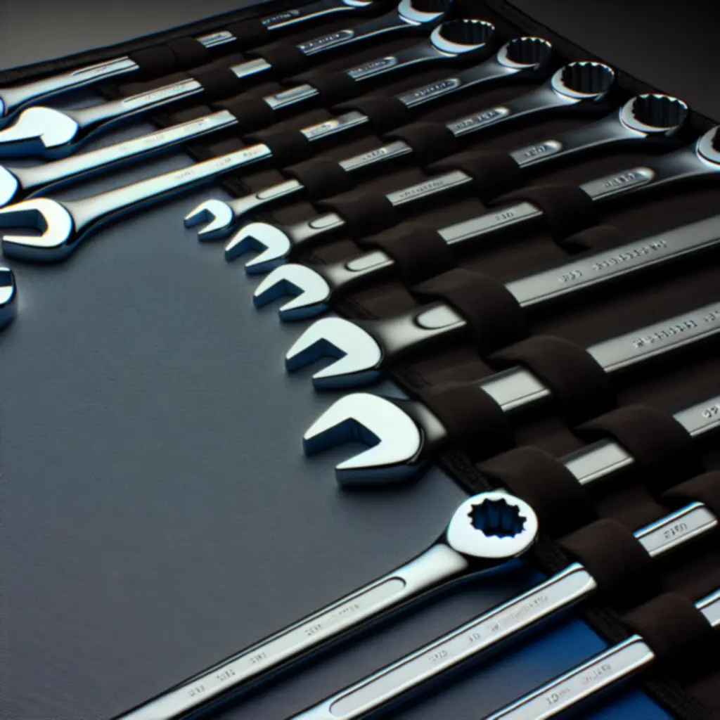 Zestaw kluczy oczkowo‑płaskich 12 sztuk